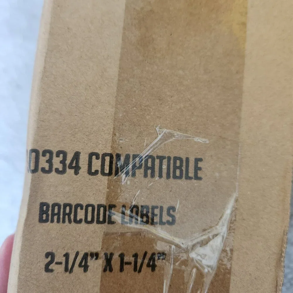 3 Rolls Barcode FNSKU Thermal Labels 2-1/4 x 1-1/4 inch DYMO 30334 Compatible